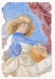 Anjos que fazem música, por volta de 1480 (fresco) de Melozzo da Forli