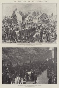 O funeral do senhor Gladstone