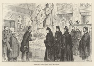 Visita da Rainha à Exposição Tudor de Melton Prior