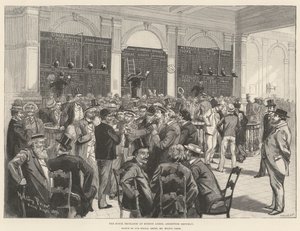 A Bolsa de Valores em Buenos Aires, República Argentina