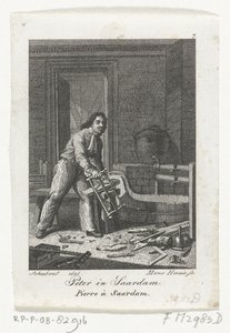 Pedro, o Grande em Zaandam, 1697