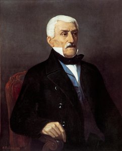 Retrato de Jose San Martin de Mercedes san Martin de Balcare