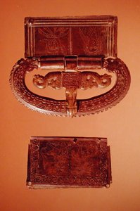 Fivela de cinto, da Landifay (Aisne) (bronze)