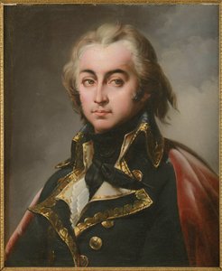Jean-Baptiste (Jean Baptiste) Cyrus de Timbrune de Thiembronne, Comte de Valence (1752-1822), de Blondel, Merry-Joseph (1781-1853). Óleo sobre tela. Dimensão : 65x54 cm. Coleção Privada de Merry Joseph Blondel