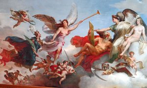 A França vitoriosa em Bouvines de Merry Joseph Blondel