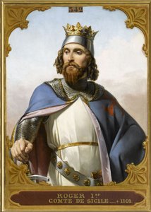 Roger I da Sicília 1031-1101, 1840s.