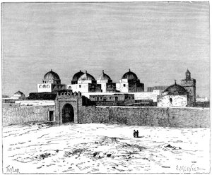 A mesquita das espadas, Kairwan, c1890