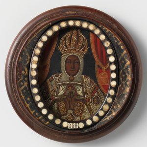 Madona Negra, anônima, 1650-99 de Mexican School