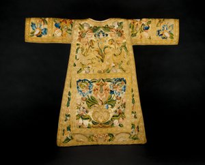 Dalmática de Diácono (roupa exterior), c.1730 (têxtil) de Mexican School