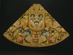 Cope Eclesiástico, c.1730 (têxtil) de Mexican School