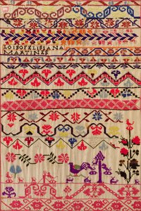 Amostrador de bordados (algodão) de Mexican School