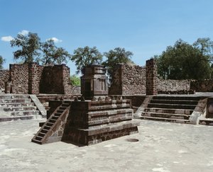 Palácio do Atetelco de Mexican School