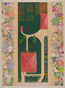 Casa e Jardim de Samuel Harrison, c. 1936.