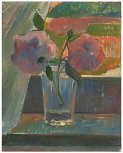 Natureza morta, flores num copo, c.1890 (óleo sobre tela) de Meyer Isaac de Haan