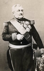 Retrato do Conde Marechal Vaillant (1790-1872) Fotografia de Mayer e Pierson de Meyer and Pierson
