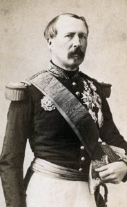 Retrato de Marechal Patrice de Mac Mahon (ou Mac-Mahon) (1808-1893) Fotografia de Mayer e Pierson de Meyer and Pierson