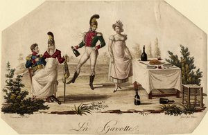 Gavote, c. 1815 de Meynier Saint Fal