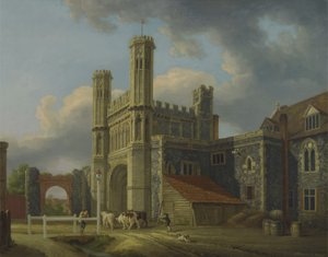 Portão de Santo Agostinho, c.1778 (óleo sobre tela)