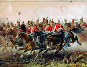 A Carga da Brigada Leve durante a Batalha de Balaclava, 1854