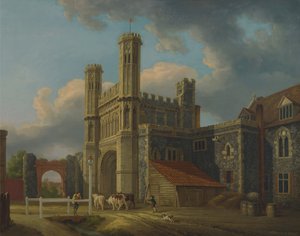 Porta de Santo Agostinho, Cantuária de Michael Angelo Rooker