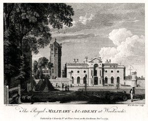 Academia Militar Real de Woolwich, Londres, 1775