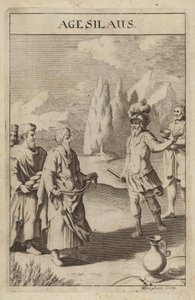 Agesilau II, rei espartano e general de Michael Burghers