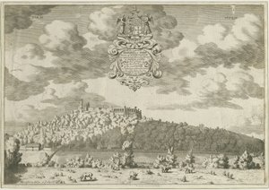 Castelo Dudley: gravação em chapa de cobre, nd [1653-1686] (imprimir) de Michael Burghers