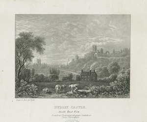 Castelo Dudley: gravação em chapa de cobre, nd [1653-1686] (imprimir) de Michael Burghers
