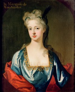 Retrato de Mary Anne Spanheim (1682-1772), esposa de François de la Rochefoucauld, Marquês de Montandre