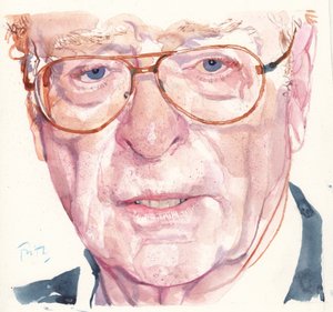 Michael Caine (aguarela)