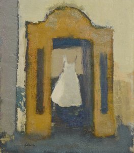Vestido de noiva Turim, 2017 (óleo sobre linho)