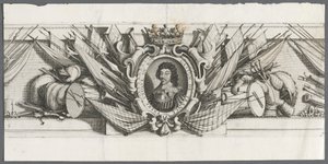 O Cerco de La Rochelle: Placa 15, 1628-1630. de Michael Lasne