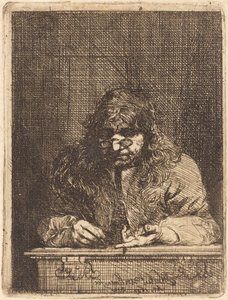 Self-Portrait Drawing de Michael Lukas Leopold Willmann