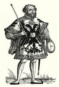 Um Arauto Imperial Alemão (gravura)