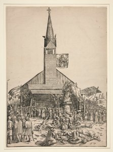 A Peregrinação à Igreja da Bela Virgem em Regensburg