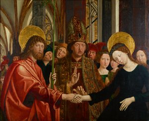 Casamento de Maria de Michael Pacher