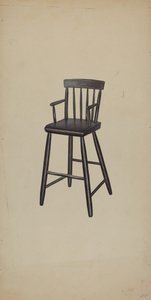 Cadeira Alta, 1938. de Michael Riccitelli