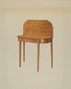 Mesa de parede, c. 1938.