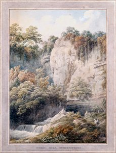 Wookey Hole, Somerset, século XVIII de Michael Rooker