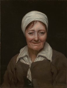 Cabeça de Mulher, c.1654 (óleo no painel) de Michael Sweerts