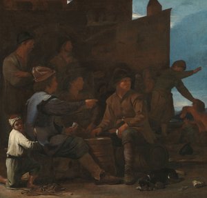 Os Jogadores de Cartas de Michael Sweerts