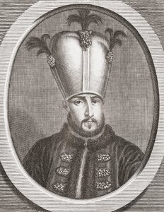 Ahmed III, Sultão do Império Otomano de Michael van der Gucht