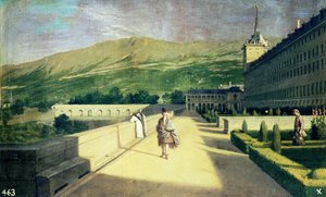 O Jardim dos Monges no Mosteiro de San Lorenzo del Escorial