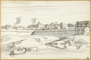 Paisagem ao longo de um rio