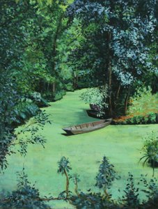 Les Marais Poitevin, 2003 (óleo sobre cartão)
