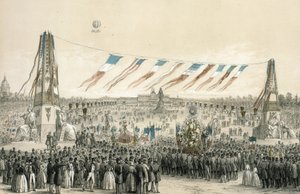 Fete de la Concorde, Paris de Michel C. and Gaildrau Jules (1816 98) Fichot
