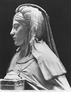 Nantes, Catedral de São Pedro e São Paulo, Tumba de Francisco II, Duque da Bretanha e Marguerite de Foix, chefe da Temperança, 1502-07 (gesso de mármore)