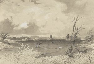 O Lago Pitch de Michel Jean Cazabon