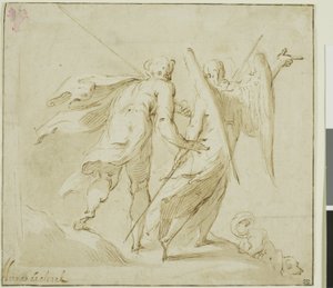 Tobias e o Anjo de Michel Joseph Speeckaert