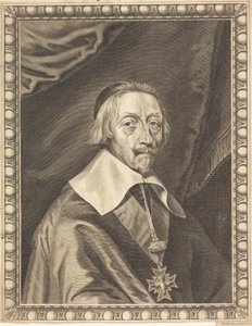 Armand Jean du Plessis, cardeal Richelieu de Michel Lasne